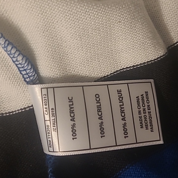 NWOT Mitchell & Ness Zip-Up Sweater - Picture 7 of 8